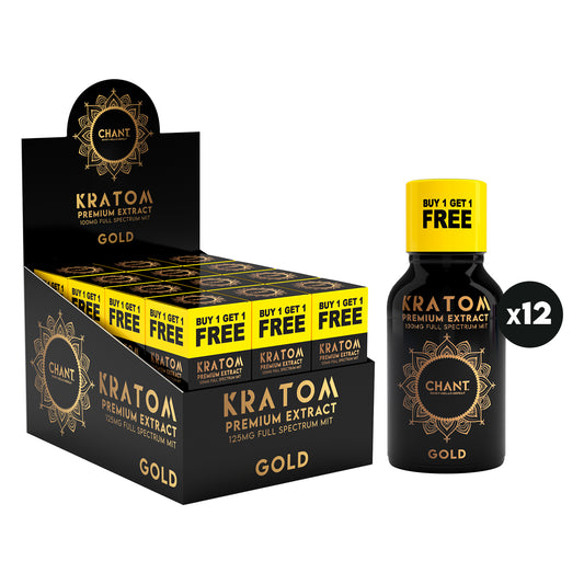 Chant Kratom Extract – Gold 125 MIT - Pack of 12