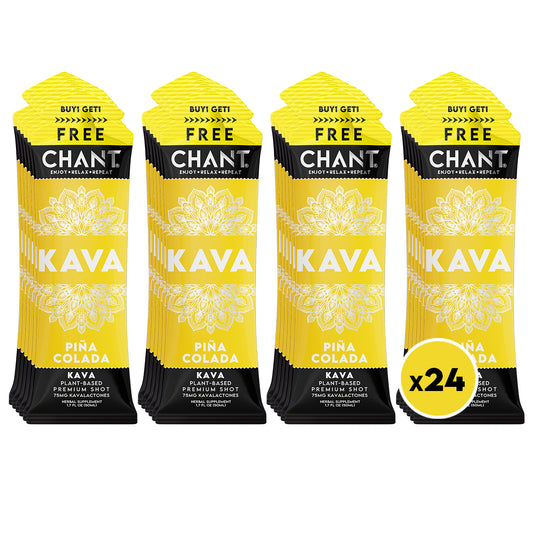 Chant Kava Shot – Pina Colada - Pack of 24