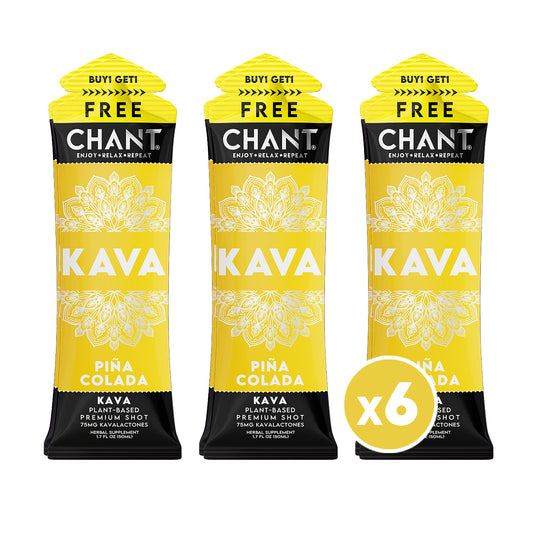 Chant Kava Shot – Pina Colada - Pack of 6