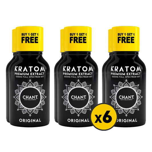 Chant Kratom Extract – Original 100 MIT (Pack of 6)